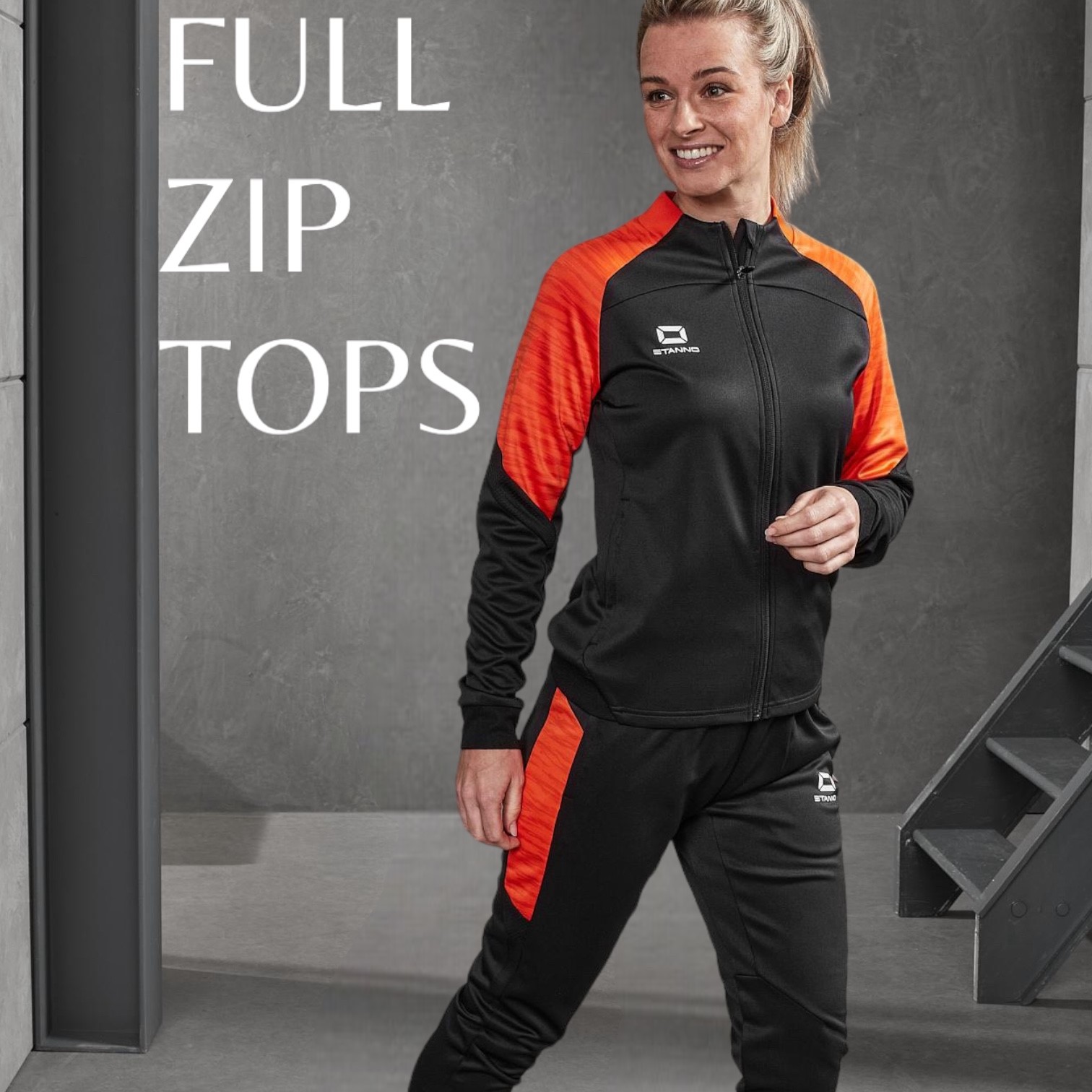 FULL ZIP TOPS