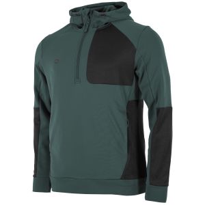 Plaza Brush Hooded Half Zip Top - Recycled